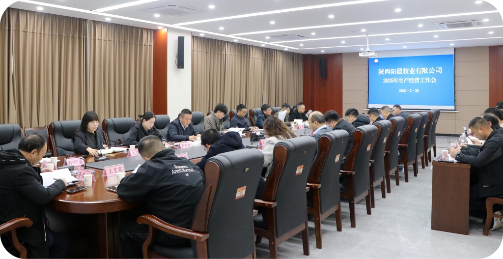 謀篇布局開(kāi)啟新征程—陽(yáng)晨牧業(yè)2025年生產(chǎn)經(jīng)營(yíng)會(huì)順利召開(kāi)